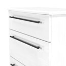 Harrow Ready Assembled 3 Drawer Deep Chest in White Ash