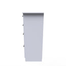 Harrow Ready Assembled 4 Drawer Deep Chest in White Ash