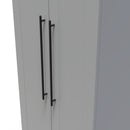 Harrow Ready Assembled 2 Door Wardrobe in Dusk Grey