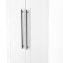 Harrow Ready Assembled 2 Door Wardrobe in White Ash