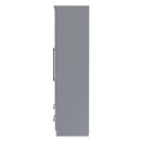 Harrow Ready Assembled 2 Door 2 Drawer Wardrobe in Dusk Grey