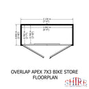 Apex Bike Overlap Store, No Floor