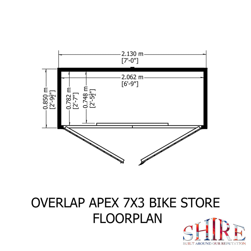 Apex Bike Overlap Store, No Floor