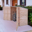 Pent Shiplap Bike Store, No Floor
