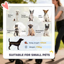 PawHut Foldable Pet Stroller, Dog Cat Stroller with Detachable Carrier