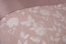 Butterfly Meadow - Embellished Jacquard Duvet Set in Blush Pink