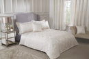 Butterfly Meadow - Embellished Jacquard Duvet Set in Cream