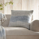 Drift Bretton Filled Cushion In Blue