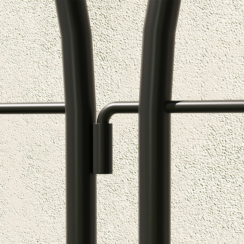 Outsunny Set of 2 Metal Garden Trellis, Outdoor Trellis Panels, 150 x 50 cm