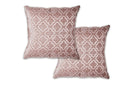 Bohemia Geometric Satin Chenille Cushion Cover