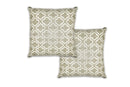 Bohemia Geometric Satin Chenille Cushion Cover