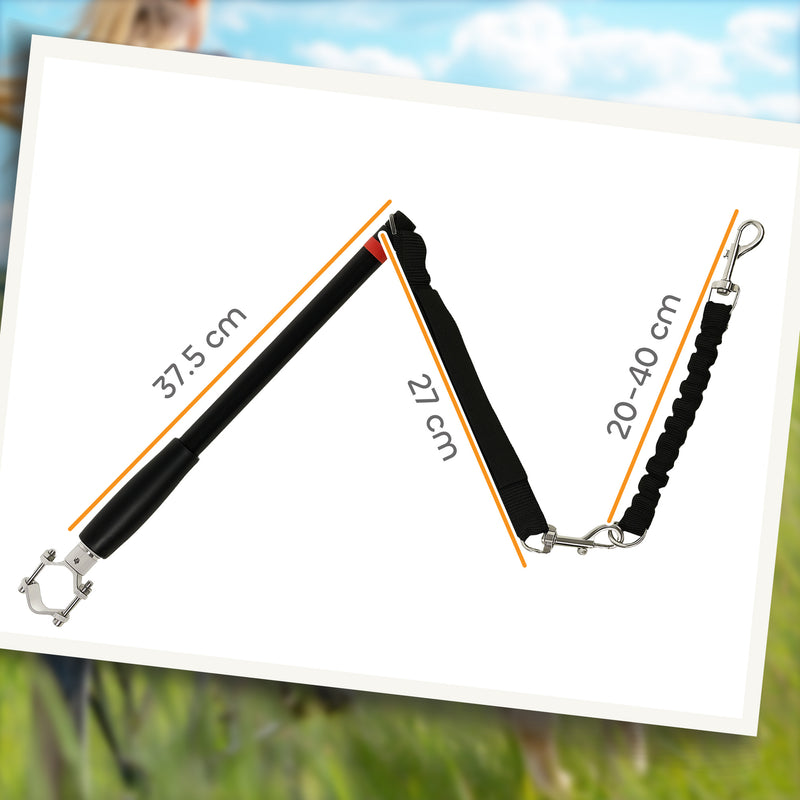 PawHut Dog Lead For Bicycle, Easy Installation, For Cycling, Training