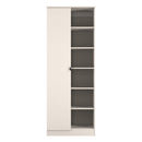Bora Tall  2 Door 1 Drawer Robe in Kashmir - Ready Assembled