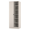 Bora Tall  2 Door 1 Drawer Robe in Kashmir - Ready Assembled