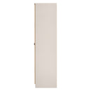 Bora Tall  2 Door  Robe in Gold Craft Oak & Kashmir - Ready Assembled