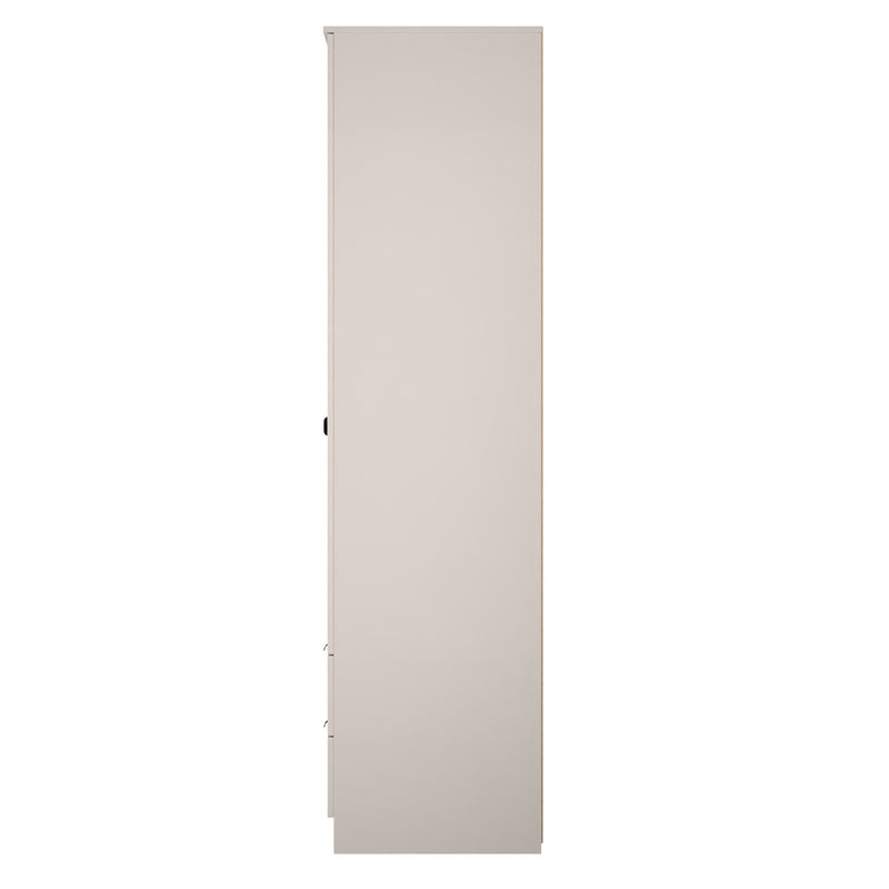 Bora Tall  2 Door 2 Drawer Robe in Kashmir - Ready Assembled