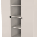 Bora Tall  3 Door Robe with shelves in Kashmir - Ready Assembled