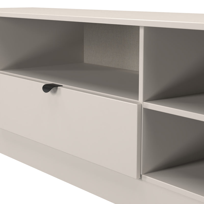 Bora Wide 1 Drawer TV & Media Unit in Kashmir - Ready Assembled