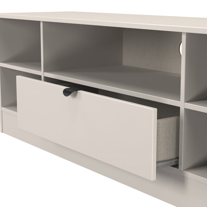 Bora Wide 1 Drawer TV & Media Unit in Kashmir - Ready Assembled