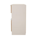 Bora 4 Drawer Midi Chest in Gold Craft Oak & Kashmir - Ready Assembled