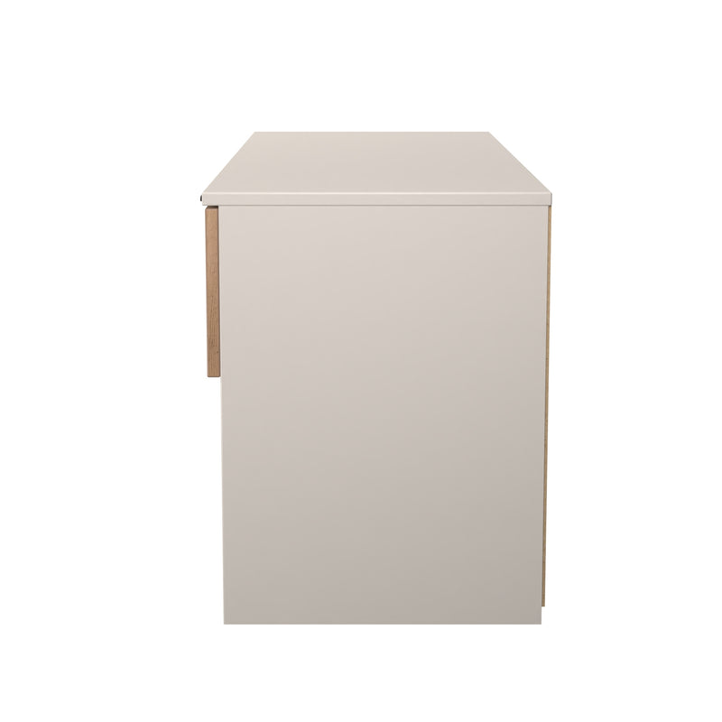 Bora 2 Drawer Bed Box in Gold Craft Oak & Kashmir - Ready Assembled