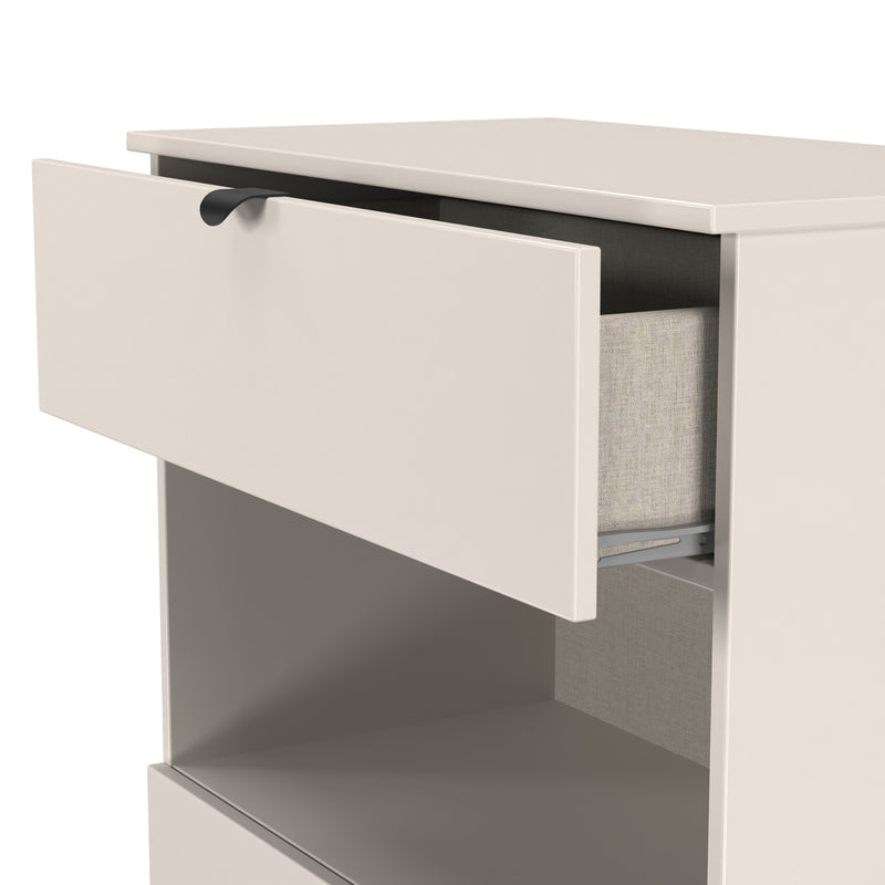 Bora 2 Drawer Deep Chest with shelf in Kashmir - Ready Assembled
