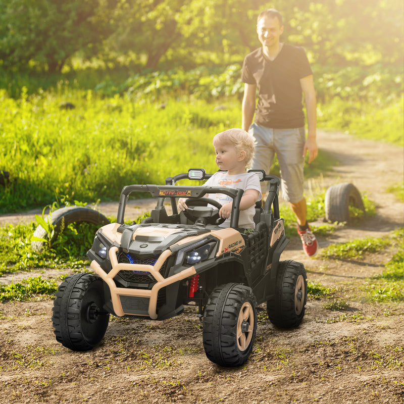 AIYAPLAY 2 Seater 24V Kids Electric Car w/ Remote Control