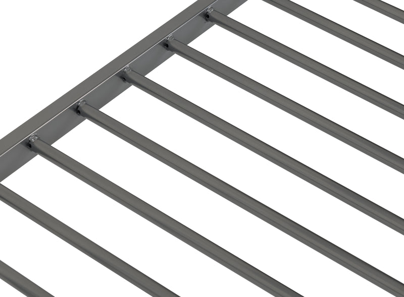 BRANDON 3' BUNK BED - SILVER - SILVER