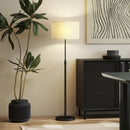 HOMCOM Modern Dimmable Standing Lamp With Adjustable Colour Temperatures