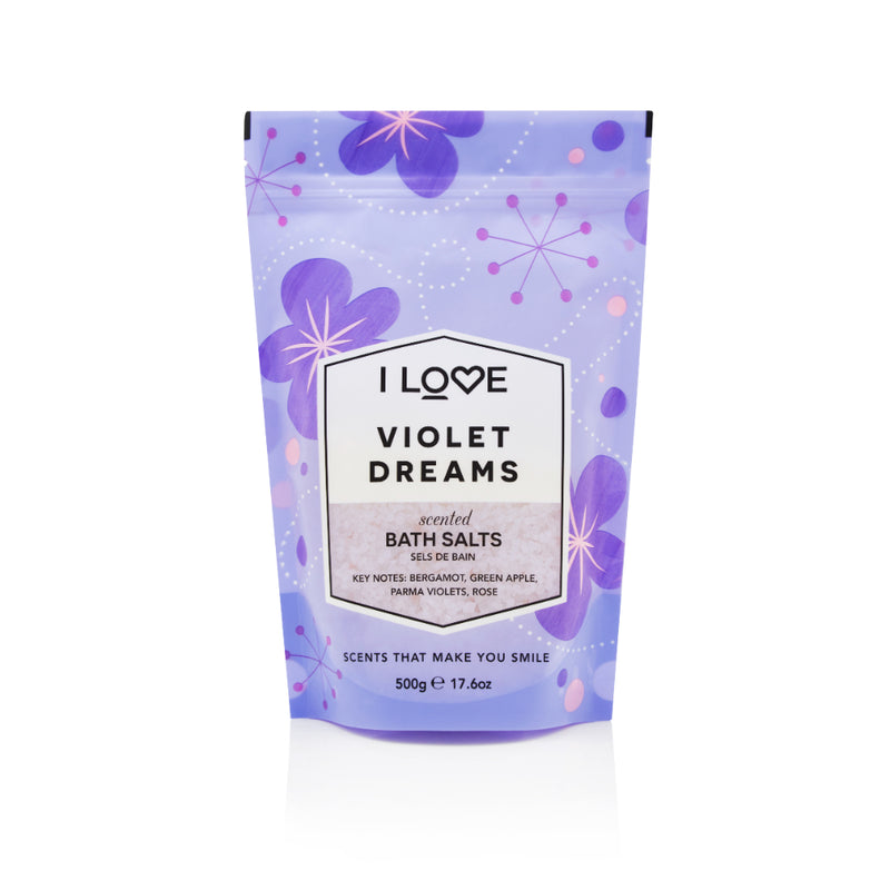 I Love Signature Bath Salts 500g Violet Dreams