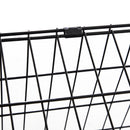 Pawhut Trapeze Collapsible Dog Pet Travel Box Cage Removable Tray 93Lx58Wx65H Cm