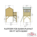 Bunny & Platfom Playhouse