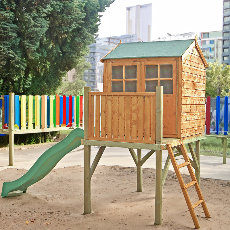Bunny, Platfom & Slide Playhouse