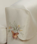 Butterfly Embroidered Arm Caps