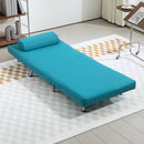 HOMCOM Single Folding 5 Position Convertible Sleeper Chair Bed