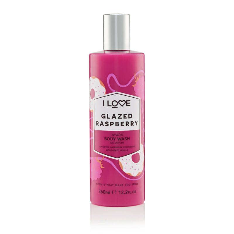 I Love Signature Body Wash 375ml Glazed Raspberry