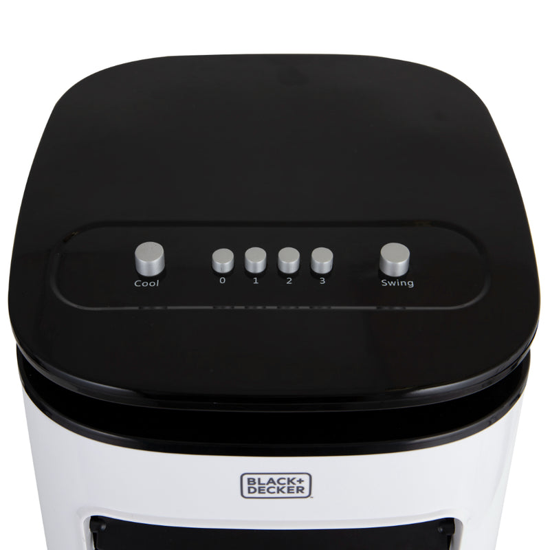 Black+Decker Air Cooler 2 in 1 7 Litre  - White