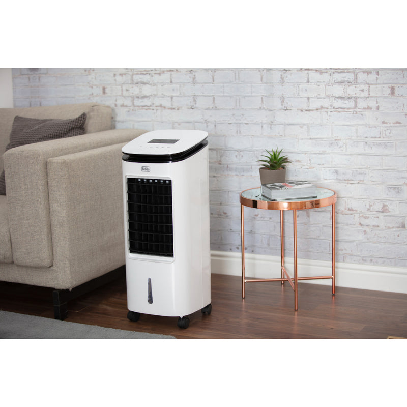 Black+Decker Air Cooler Digital 7L  - White