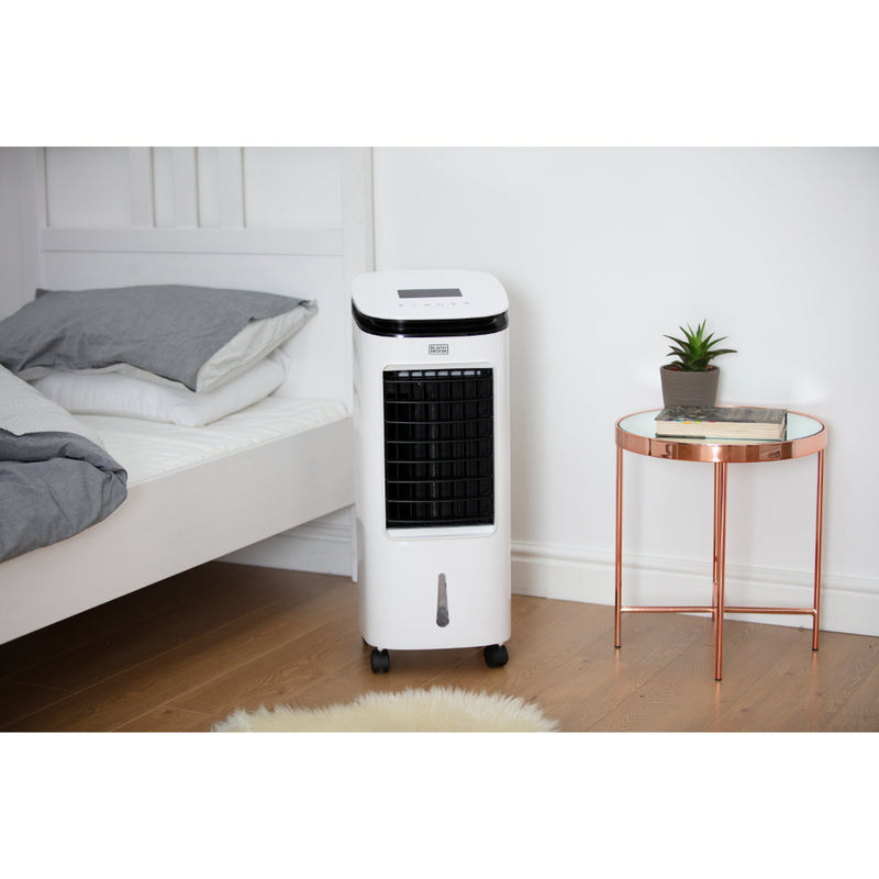 Black+Decker Air Cooler Digital 7L  - White