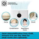 Black+Decker Dehumidifier & Air Purifier 2L  - White