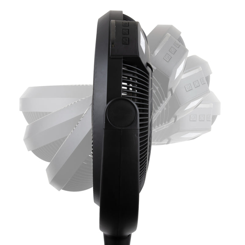 Black+Decker  Pedestal Fan with Stand 16"  - Black