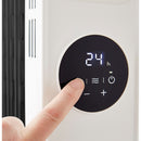 Black+Decker Digital Oil Filled Radiator 2.3kw  - White
