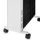 Black+Decker Digital Oil Filled Radiator 2.3kw  - White