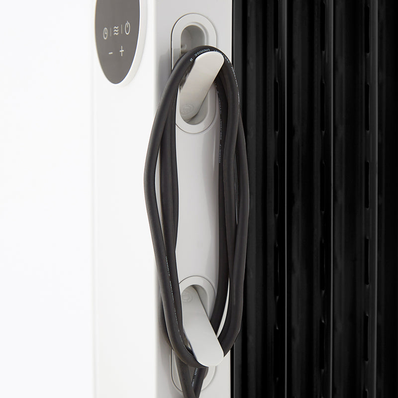 Black+Decker Digital Oil Filled Radiator 2.3kw  - White