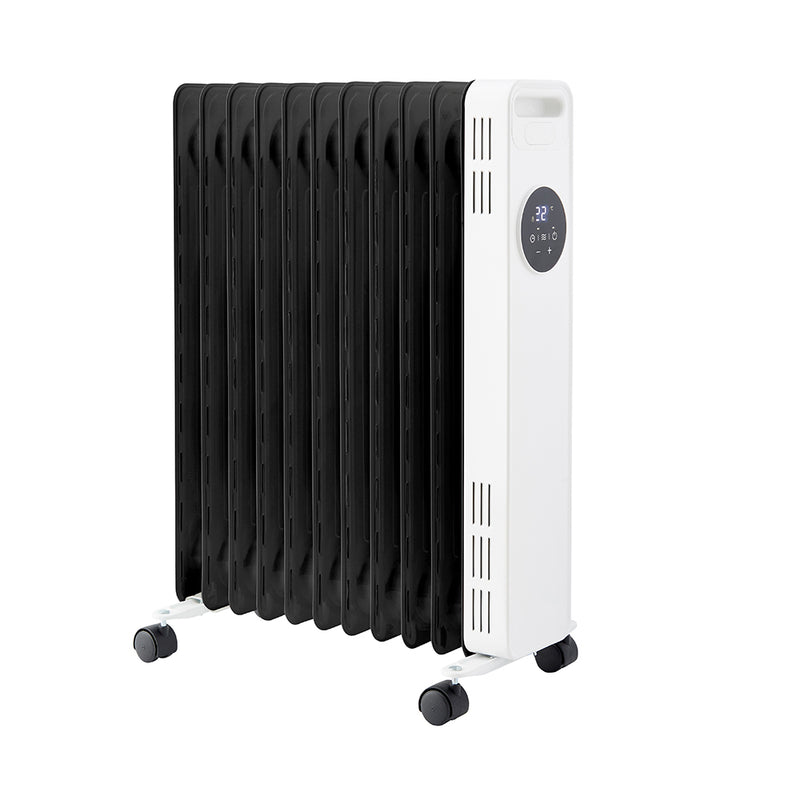 Black+Decker Digital Oil Filled Radiator 2.3kw  - White