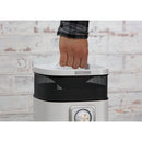 Black+Decker Ceramic Fan Heater 1.5KW  - White
