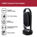 Black+Decker Ceramic Heater 1.8KW  - Black