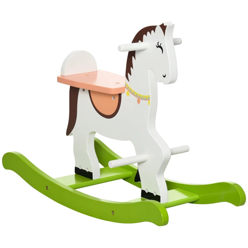 HOMCOM Rocking Horse - Multicoloured