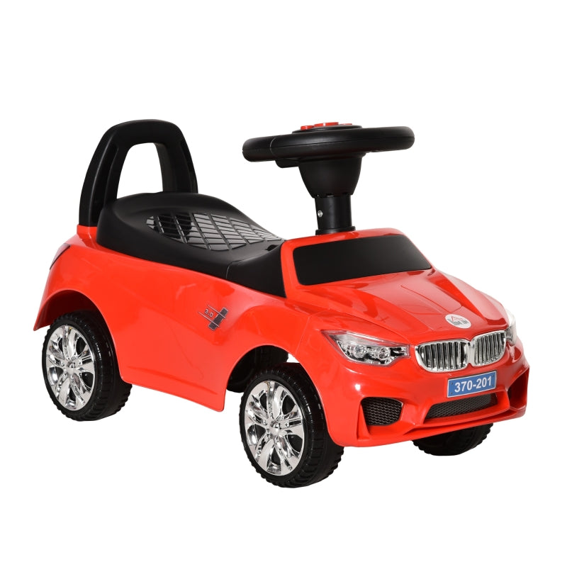 HOM COM Baby Ride On Sliding Car - Red