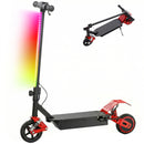 AIYAPLAY Electric Scooter For Kids With LCD Display, Up To 15 KM/H, Red